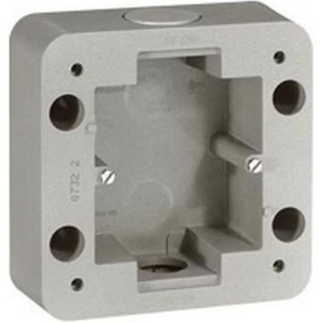 Legrand 77890 - Surface-mounted frame - Soliroc program - 1 post - 110x110x45mm