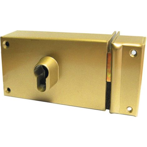 Serrure en applique horizontal tirant pêne dormant série 9700 - METALUX (1/3)