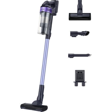 Samsung – Aspirateur balai 150 AW – Aspiration multicyclonique – Filtration HEPA – 40min autonomie – Moteur induction 450W – Réservoir 0,8L (1/10)