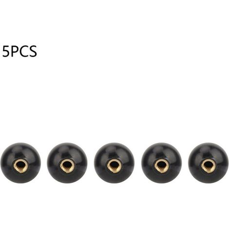 5 pièces BM10 32 construit en cuivre vis écrou rond bakélite boule bouton poignée (1/4)