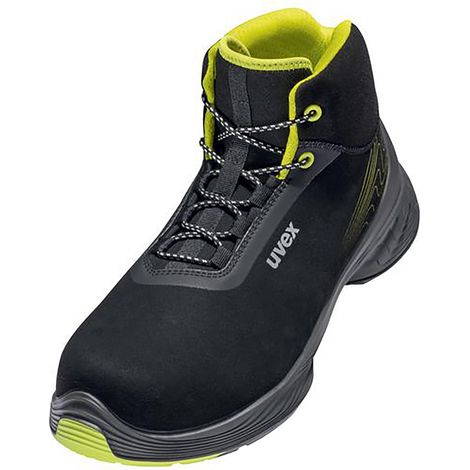 uvex Stiefel 1 G2 S2 68459 schwarz gelb Weite 12 Gr. 36