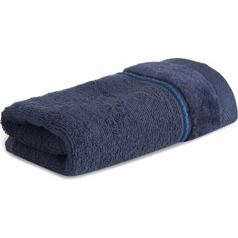 Asciugamano Sibel/08 blu navy 30x50 cm (1/5)