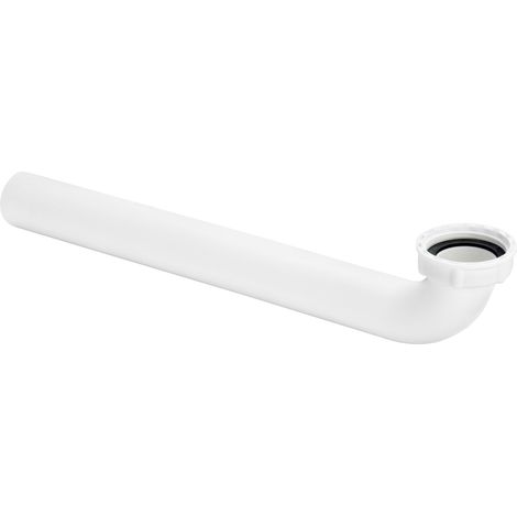 Kunststoffbogen 5621.25 in G1 1/4 x 300mm, Kunststoff/weiss (1/4)