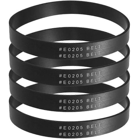 4er-Pack Ersatzriemen für Eureka Style U E0205 Bodenstaubsauger, passend für Eureka NEU2 (1/4)