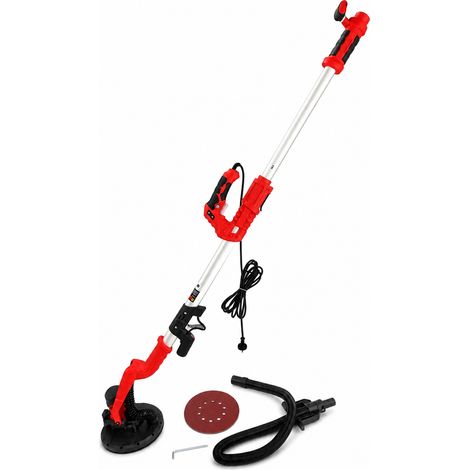 1500-W-LED-Gipsschleifer, 800–1600 U/min, 215 mm, Staubabsaugung einstellbar (1/5)