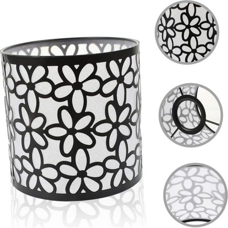 1 pièces Abat-jour Simple Métal Pour Lampe De Table Remplacement Abat-jour Décoratif Abat-jour Pour Restaurant Ou Hôtel,Diamètre 14,5 cm / Hauteur 14 cm (1/5)