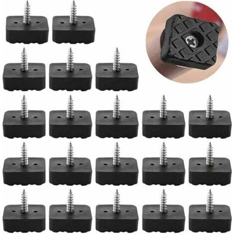 20,Pcs,Patin,Chaise,en,Caoutchouc,Protection,Pied,de,Anti-Glisse (1/5)