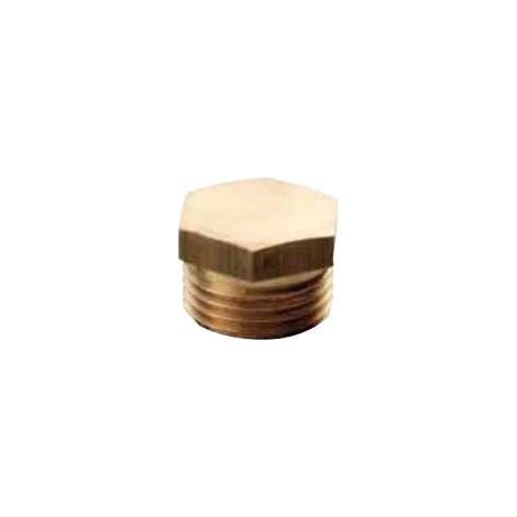 Tappo Maschio esagonale in ottone diam 3/4 "
