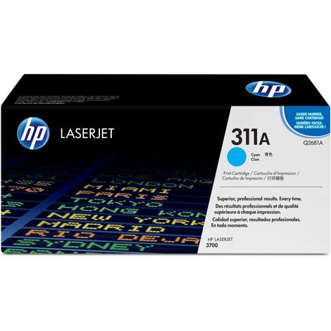 Tóner original hp q2681a 311a cian 6.000 páginas
