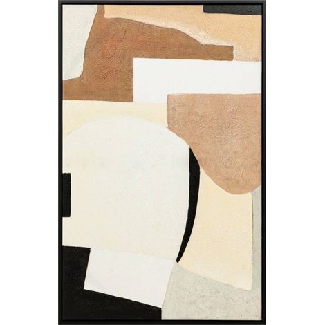 Gemalte Leinwand mit Rahmen Hilda 116x75cm - Atmosphera créateur d'intérieur