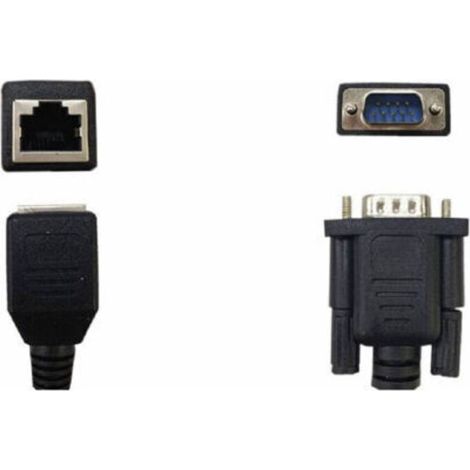 Câble Adaptateur Vga Mâle Vers Rj45 Femelle Connecteur Réseau Lan 15 Cm Db945