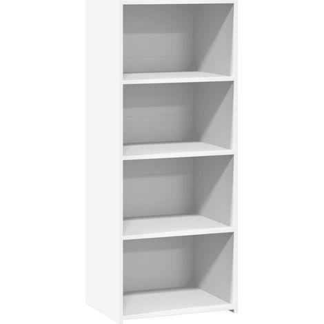 Credenza buffet cassettiera mobile contenitore organizer cucina soggiorno soggiorno alto 50 x 41 x 124 cm derivati del legno bianco 020032458