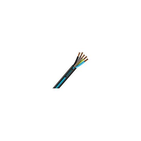 Nexans – Câble électrique R2V 5G6mm² 5 fils – Couronne 50m pour alimentation triphasée – Compatible bornes recharge véhicules – 10286972