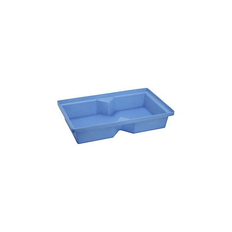 PE-Auffangwanne ohne Rost für Kleingebinde 100x60,5x20cm, 63 Liter (1/3)