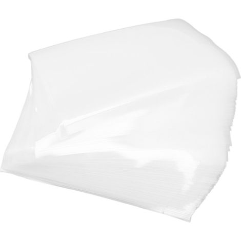 Rouleau de 100 sacs sous vide maille texturée 17x25cm pour légumes, fruits et conservation alimentaire