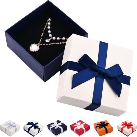 Schmuckgeschenkboxen mit Deckel, Schmuckgeschenkboxen