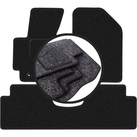 Tapis De Voiture - Polypropylène - Pour Kia Soul II (2013-2021) - Anticoupure Conducteur - Lot De 4 (1/5)