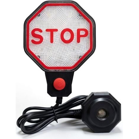 Aide Au Stationnement Garage, Capteur De Stationnement Ultrasonique avec Signal Stop LED Assistant De Parking pour Voiture avec Alerte Sonore Et Signal LED Détecteur De Distance Mural (1/5)