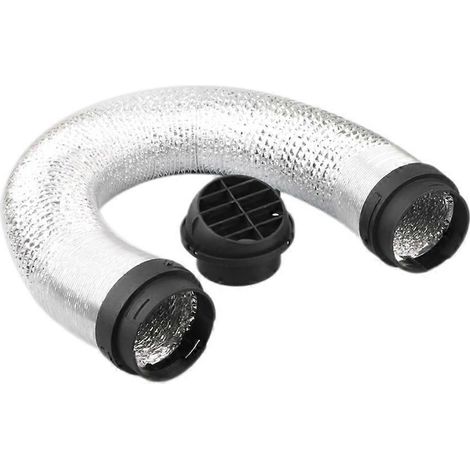 Kit de fixation pour tuyau de ventilation de chauffage automatique automobile de 75 mm pour chauffages de stationnement Propex (1/5)
