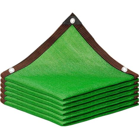 Filet d'ombrage 2 x 3 m, toile pare-soleil robuste, bords scellés avec œillets, pour serre de jardin, panneau d'ombrage en maille de qualité supérieure, filet résistant aux UV (1/5)