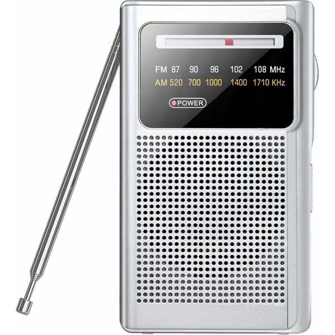 Radio Portable Rétro AM-FM-WB pour Randonnée, Jogging, Camping-LIAIKI (1/3)