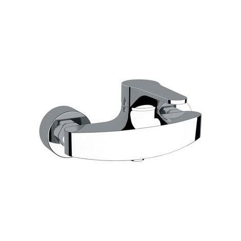 MISCELATORE MONOC. ESTERNO DOCCIA SENZA ACCESSORI LINEA SURF Misura: Cromo
