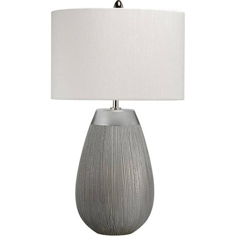 Harrow Lampada da tavolo 1 luce argento (1/5)