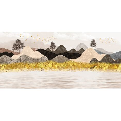 Papier peint panoramique - Paysage Boho - 130 cm x 61 cm (1/2)