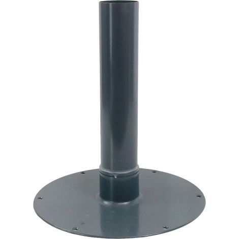 Flachdach-Unterteil mit Flansch aus Hart PVC DN 50 - DN 200 (1/3)