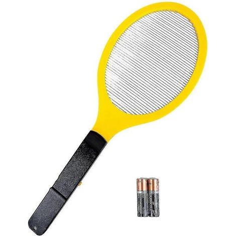 Grande tapette à mouches électrique anti-moustiques, idéale pour la lutte antiparasitaire. (1/5)