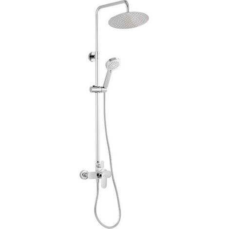 Novaservis Ferro Talassa - Duschset mit Armatur, Durchmesser 25 cm, 3 Strahlarten, Chrom NP87-BAL7U (1/2)