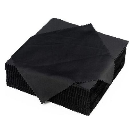 Chiffon Lunettes de Vue [100 Pcs], Microfibre Surchoix pour Lentilles, Doux Chiffons De Chiffon De Nettoyant Lunettes Lavables, Lavables Et Réutilisables 15 X 15 cm (1/5)