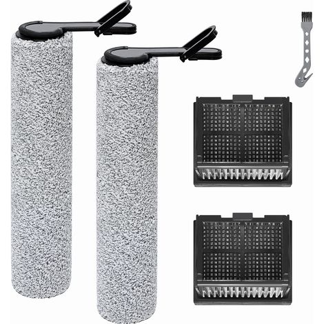 Brosse à rouleaux + Filtre pour Tineco Floor One S9 Master aspirateur Rechange (1/5)
