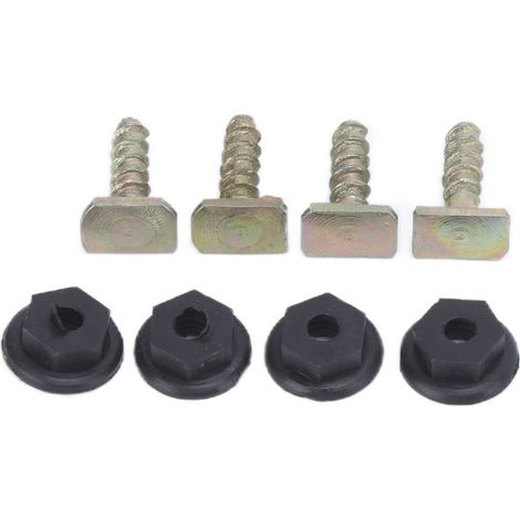 Clips de repuesto para embellecedores de pasos de rueda delanteros con tornillos 12290 para Vauxhall Corsa 2000-2006 (1/4)