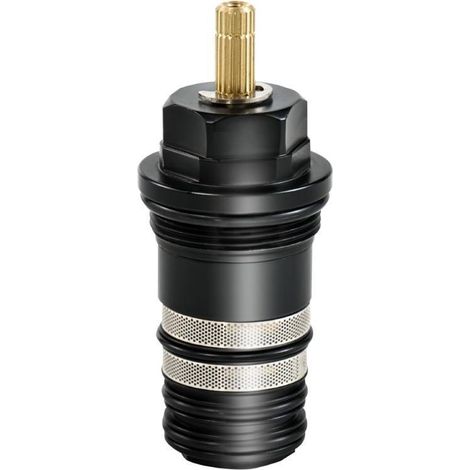Sjqka – Cartouche de vanne thermostatique 3/4' MTC 94282000 – Plastique noir renforcé – Contrôle précis de la température – Pour baignoires à 2/3 trous