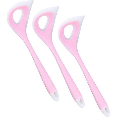 Ustensiles pour faire des boulettes de viandecuillère à boulettes de viande antiadhésive en silicone rose translucide (1/5)