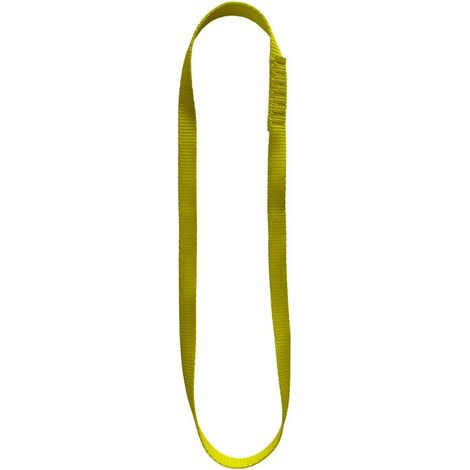Cinta para punto de anclaje longitud 0.30m ancho 21 cm PAT 900 Poliéster 25 kN EN 795 - Amarillo