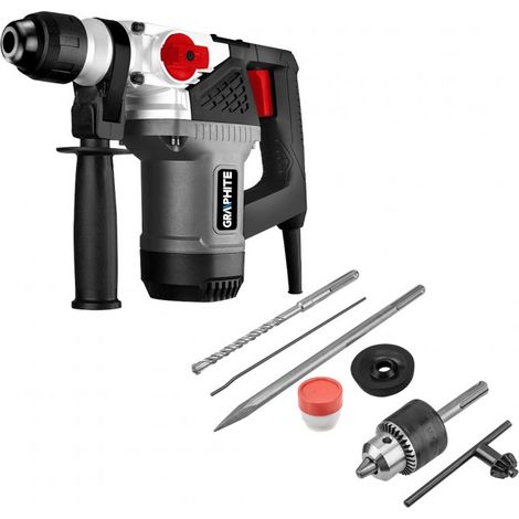Martillo demoledor SDS+ de 900 W, con estuche. (1/5)