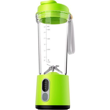 Extracteur De Jus - Affichage Numérique - Portable Pour Maison Et Extérieur - Capacité 450 ml - Blanc - 1 Pièce (1/5)