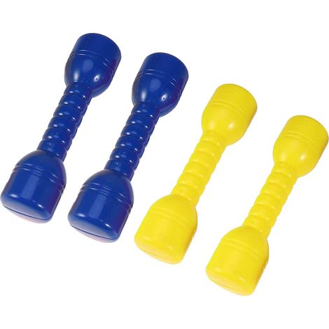 Haltere En Plastique Pour Enfants - 0 5 Kg Par Pièce - Pour Coordination Main Œil Bras - Exercice À La Maison - Lot De 2 (1/5)