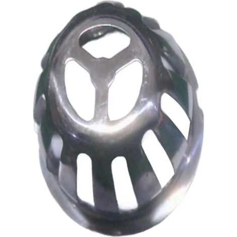 Siphon de sol extérieur en acier inoxydable pour balcon ou toit, 65 mm-3in-Silver