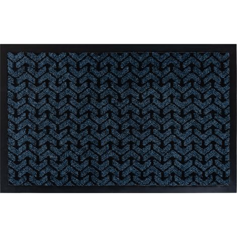 Felpudo antideslizante DUNLOP 0800 azul - interior, exterior blue 40x60 cm