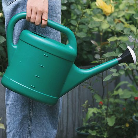 Arrosoir - Plastique Résine Épaisse - Bec Long Réglable - Pour Jardin Intérieur Extérieur Bonsaï - Capacité 3 L 5 L 8 L ou 10 L (1/5)