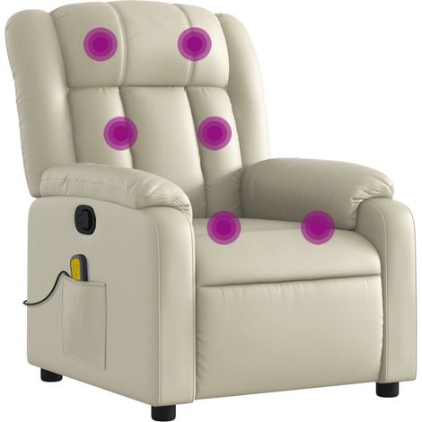 Maison Exclusive - Massagesessel mit Relaxfunktion, Kunstleder, C