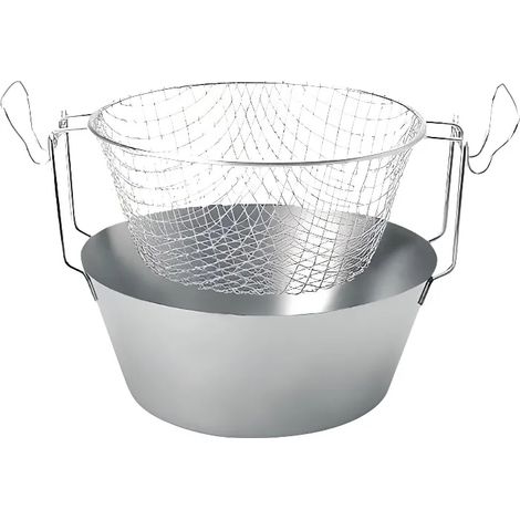 Fritteuse artame art23220 Edelstahl 20 cm Thermoboden