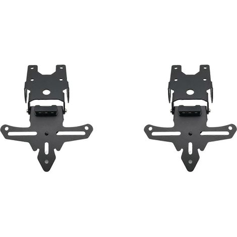 Support de plaque d'immatriculation moto (2 pièces) avec éclairage LED intégré pour YAMAHA XSR155 XSR 155 2019 2020 2021 (1/5)