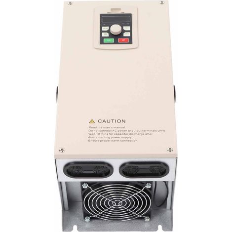 Frequenzumrichter 7,5 kW, Hochleistungs-VFD, 3-phasig, AC 220 V, Ein- und Ausgang mit RS485 für Motorlüfter (1/5)