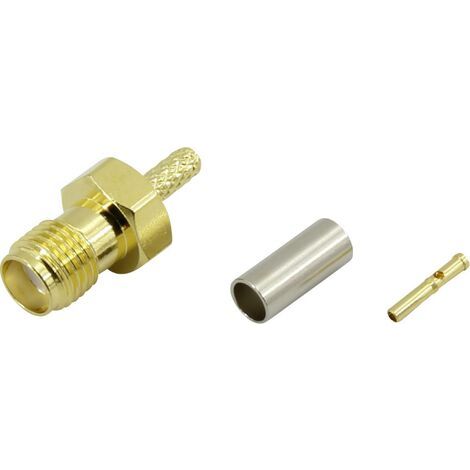 Connecteur SMA femelle droit 50 Ω 1 pcs. (1/3)