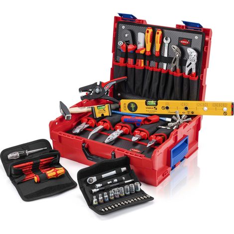 KNIPEX 00 21 19 LB E L-BOXX® Electricista 63 piezas 357 mm (1/3)