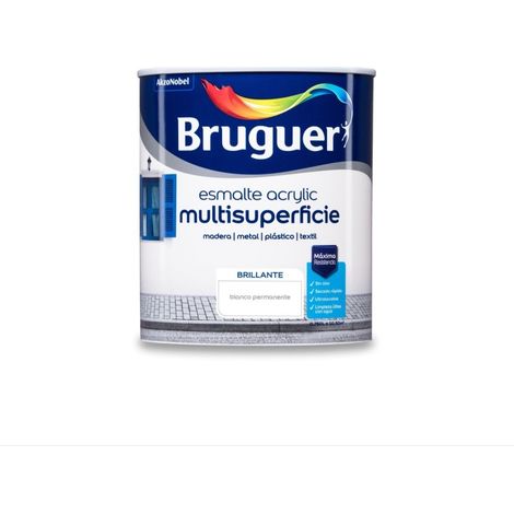 Esmalte acril bri. 750 ml bl/perm int/ext s/olor bruguer